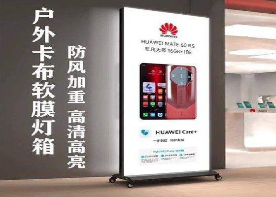 登封户外防水灯箱的应用特点及适用范围。
