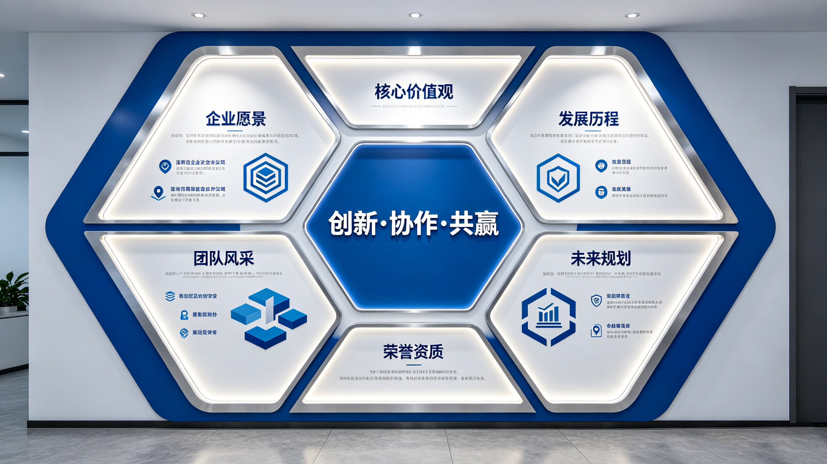 登封企业文化墙六边形避坑指南（新手常犯5个错误）